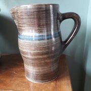 Vintage ceramic vase signed by the Longchamp factory