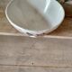 Ceramic bowl with pink flower décor