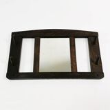 Art Deco wall hanger with mirror, Denmark, 1930s.