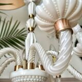 Vintage Murano chandelier in Venetian blown glass