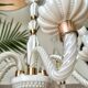 Vintage Murano chandelier in Venetian blown glass