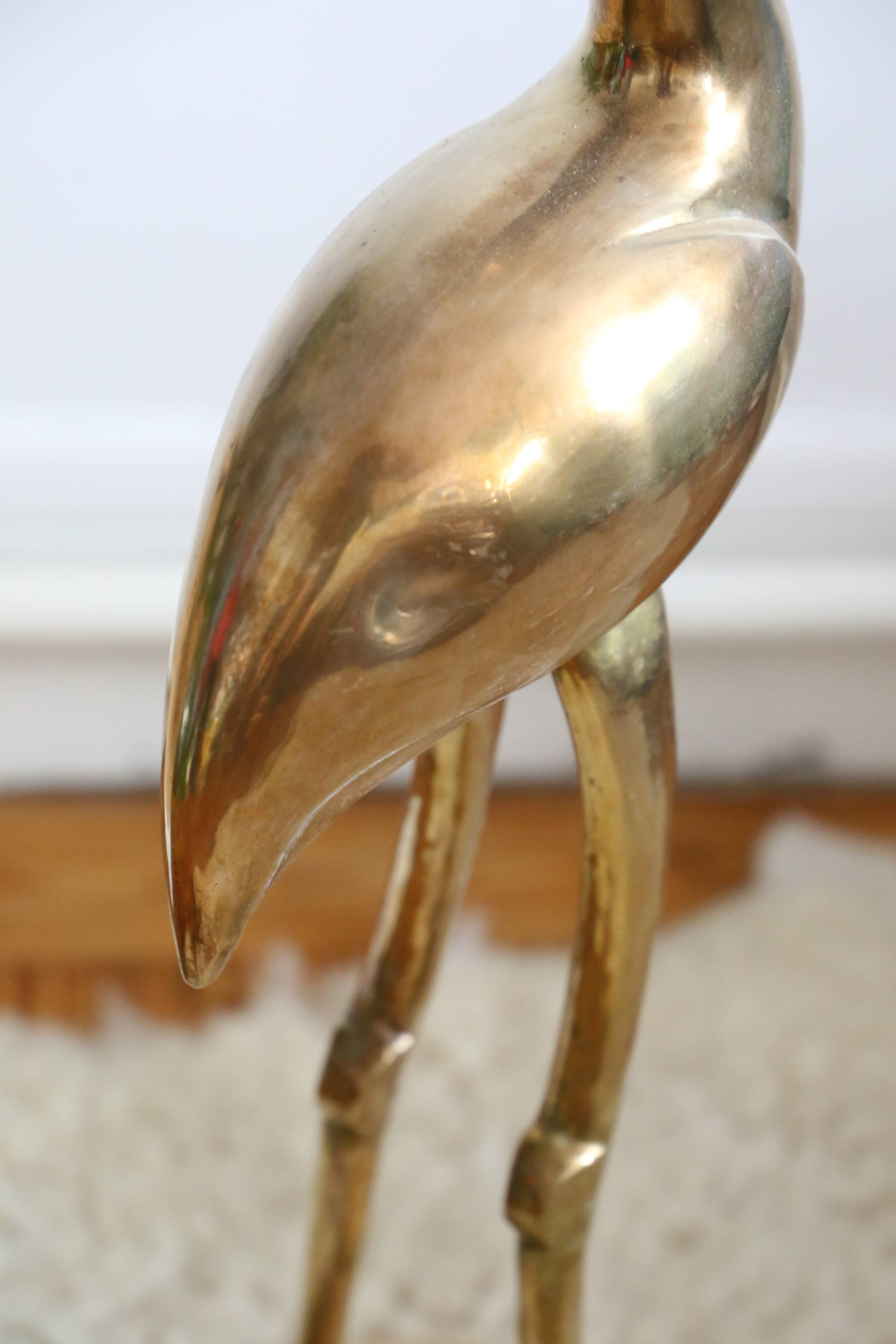 Great brass heron