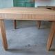 Renovated Art Deco dining table with extension.