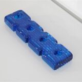 Swedish glass candle holder by Nybro Glasbruk 1970