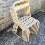 Chaises de terrasse de bistrot