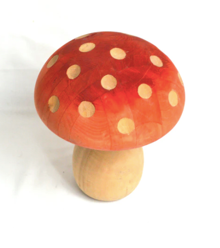 Wooden mushroom