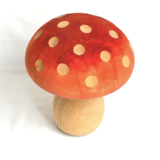 Wooden mushroom