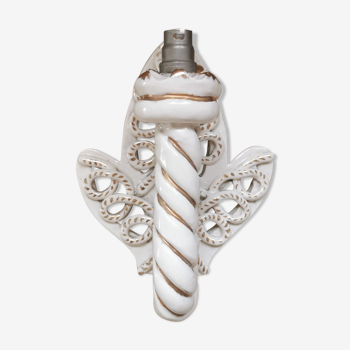 Twisted Vallauris wall sconce