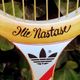 Pair of vintage Adidas Ilie Nastase & Junior tennis rackets