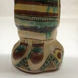 Bougeoir anthropomorphe artisanal circa 1960