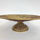 Plat classique en bronze Tazza