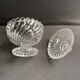 Molded crystal sugar bowl – Baccarat Twisted bamboo