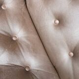 Fauteuil à bascule design Norvège 1960s bois de teck année 60 réf PAOLO