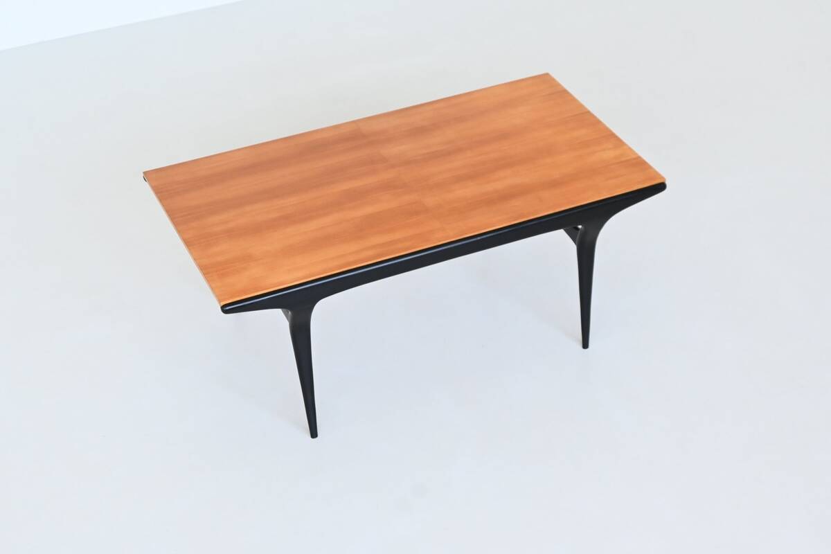 Alfred Hendrickx T4 dining table in beech Belform Belgium 1958