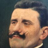 19th oil portrait