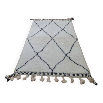 150x100 cm Beni ouarain rug, Moroccan handcrafted