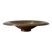 Large bowl / catch-all in genuine brass and signed