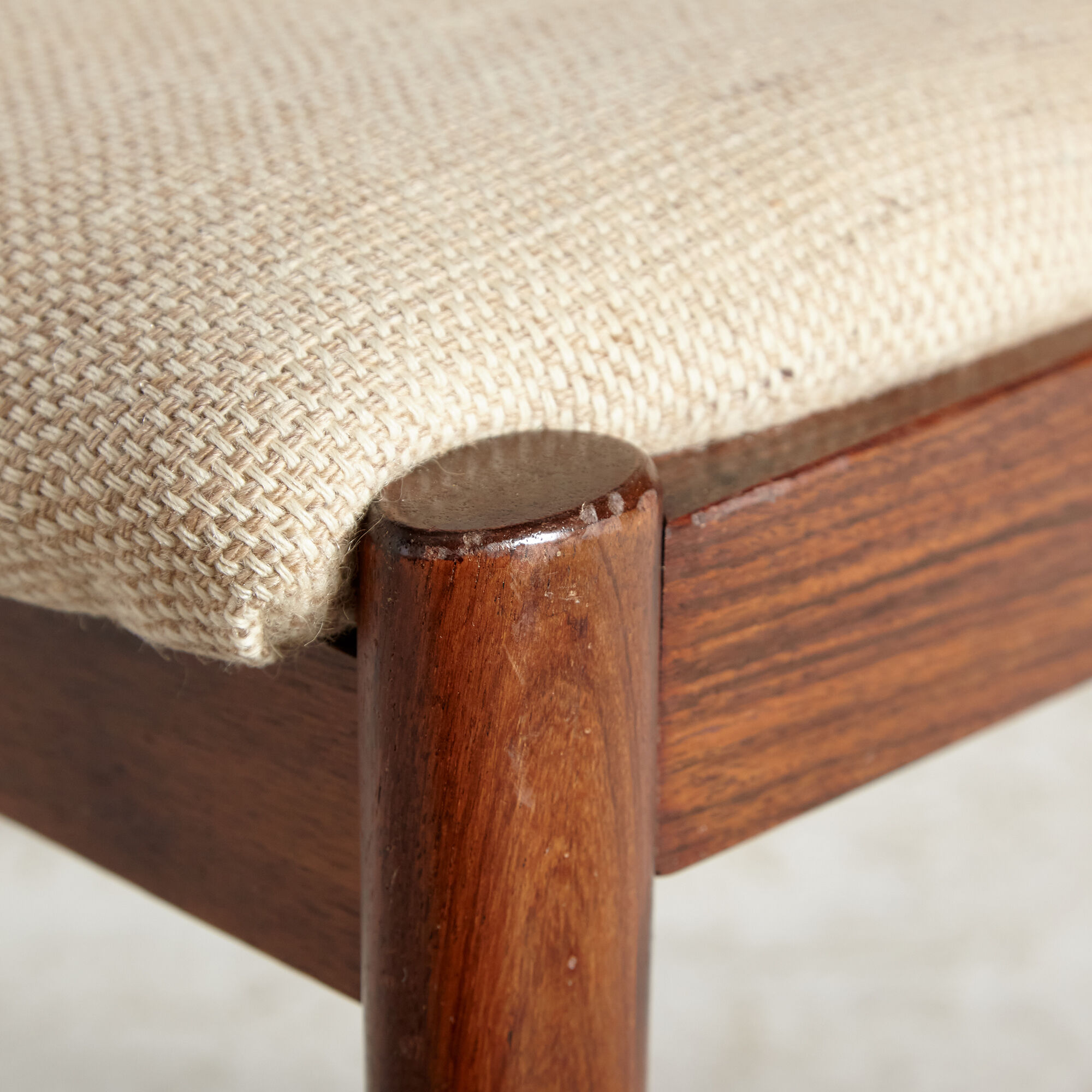 Model 42 teak dining chairs by Kai Kristiansen for Schou Andersen