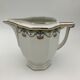 Large porcelain coffee service, 33 pieces, signed RAYNAUD - Cie Limoges - 1940s