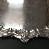 Large English silver plated tray from the 1930s