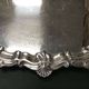 Large English silver plated tray from the 1930s