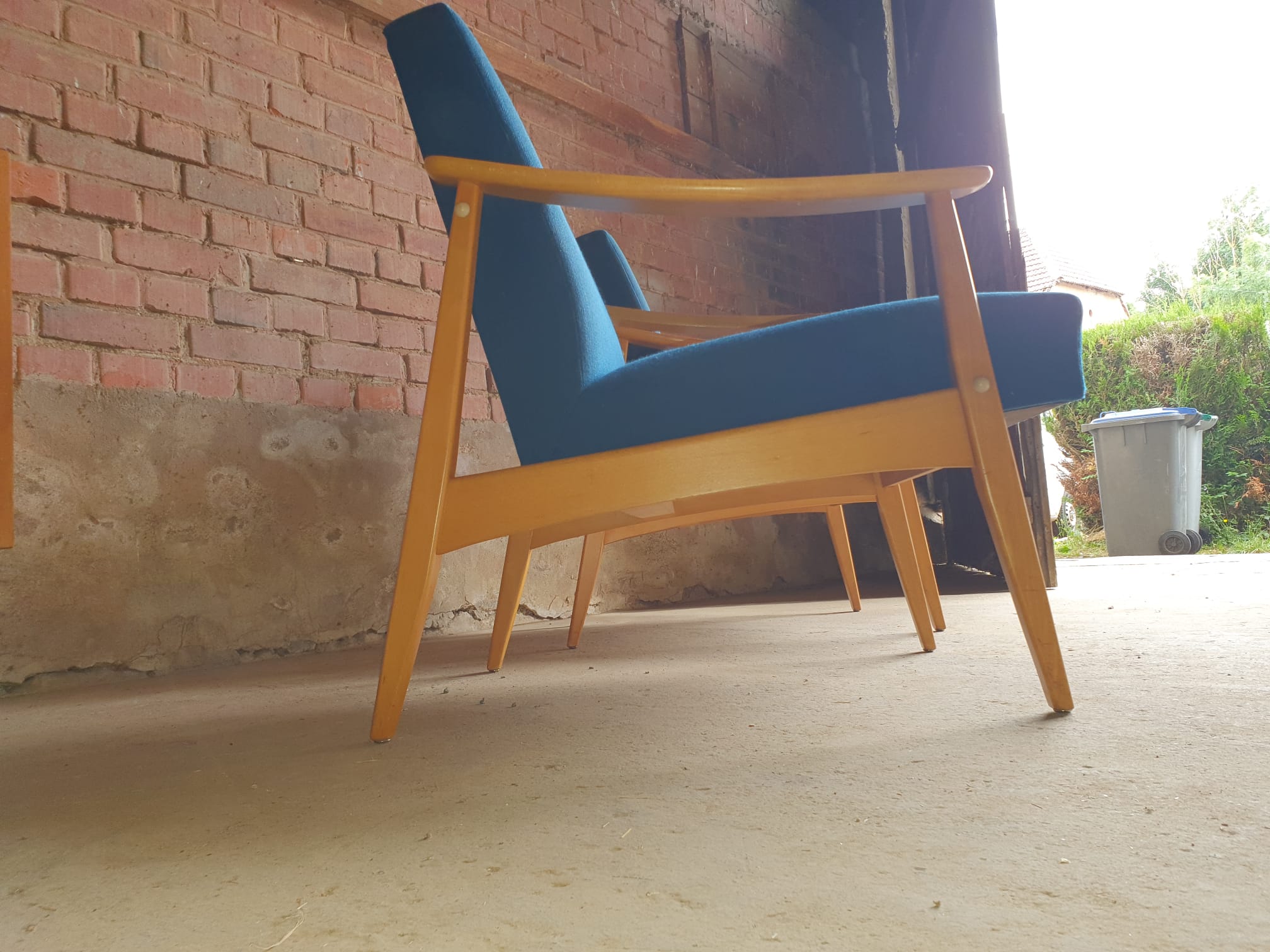 Pair of scandinavian armchairs 1970