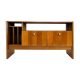 Vintage row or Storage cabinet 60s vinyl holders