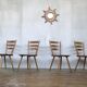 66 Scandinavian chairs or vintage wooden bistro