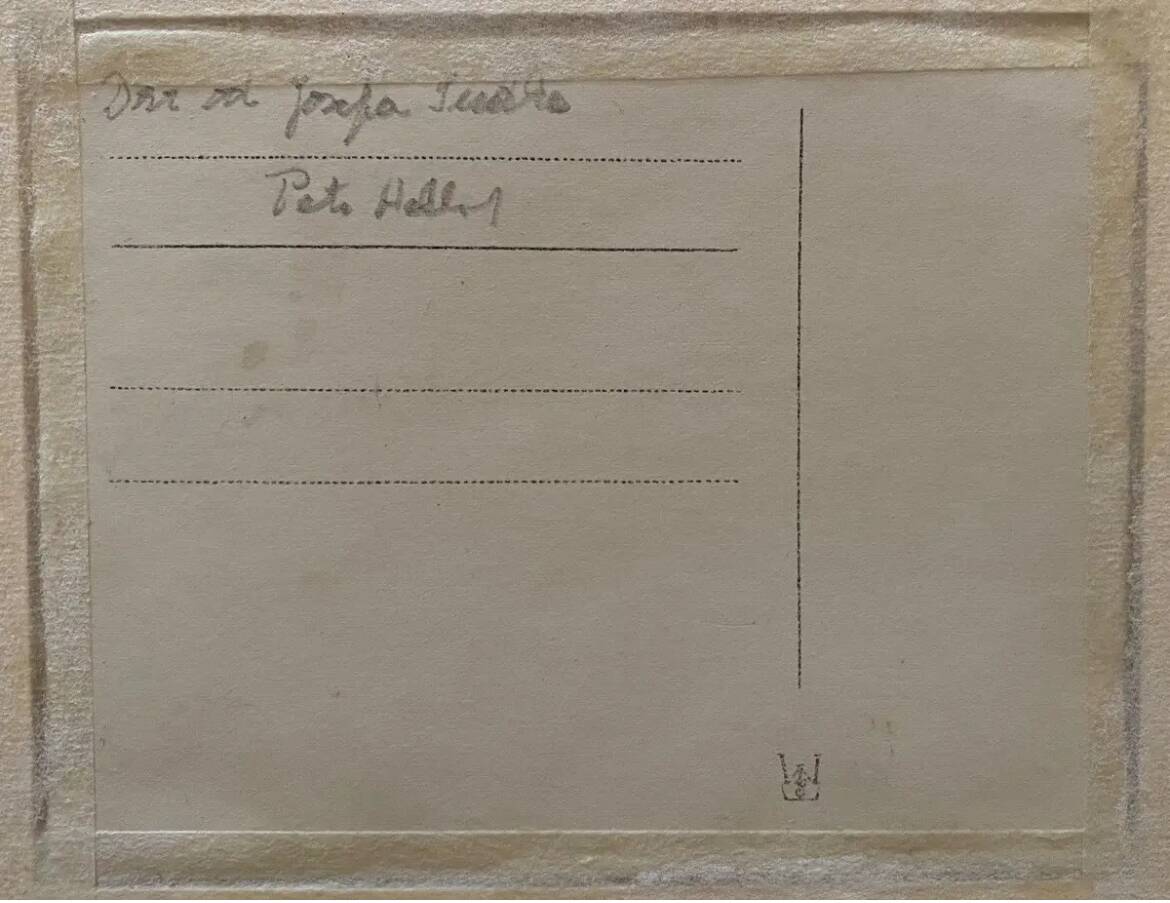 Josef SUDEK, The Saint Charles Bridge. Vintage silver print. 1950