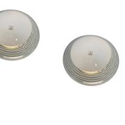 Lot de 2 plafonniers en verre de Murano