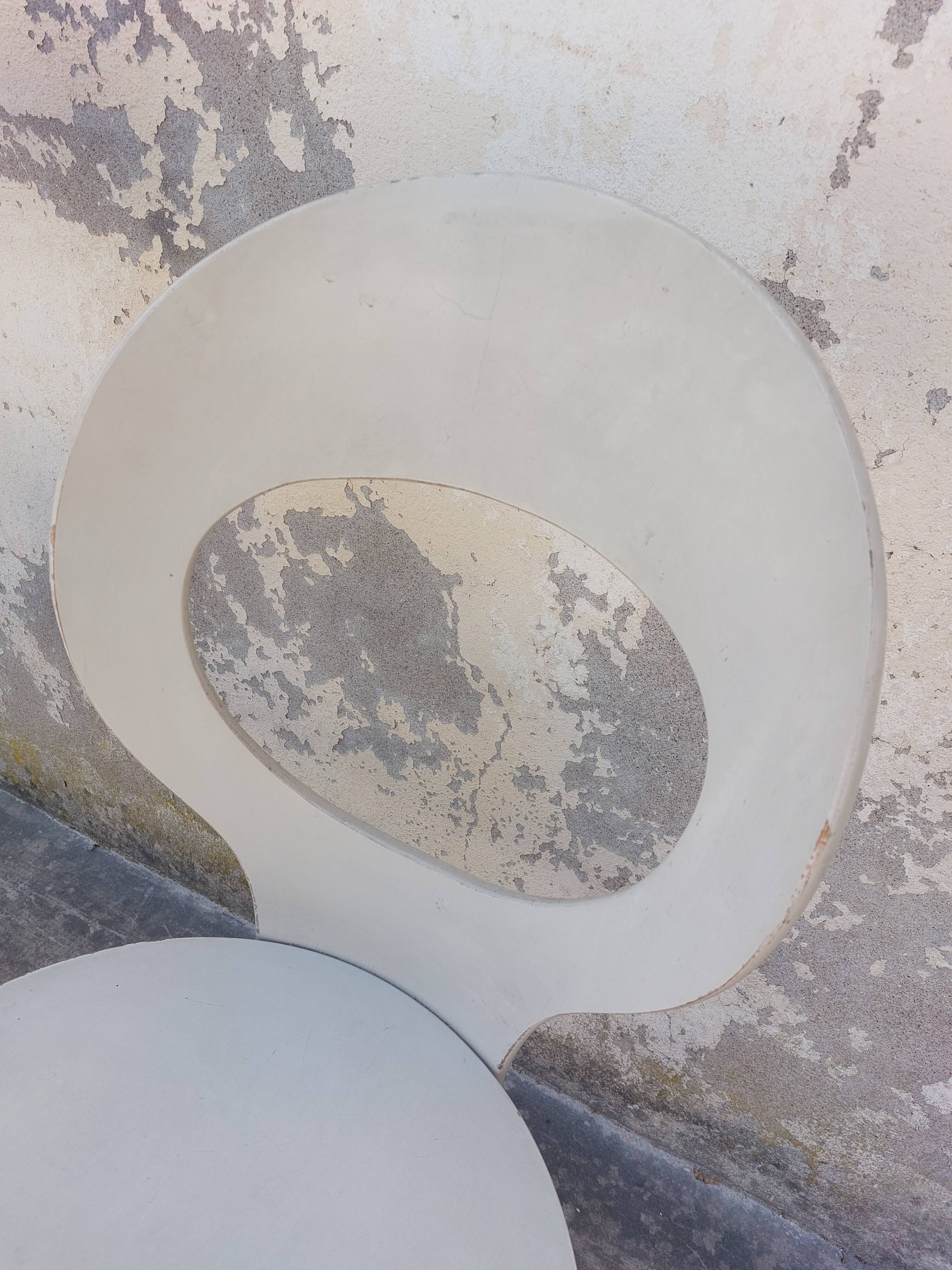 Pair of baumann chairs seagull model