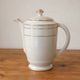 Vintage Art Deco coffee pot in Limoges porcelain by Charles Ahrenfeldt – gold trim.