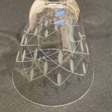 Set of 8 engraved wine glasses