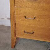 Commode vintage pieds compas