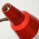 Gemi red Scandinavian table lamp, 1960s