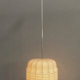 Opaline pendant lamp 1960s brutalist style