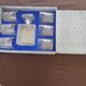 Vintage whisky service in cut glass – decanter and 6 glasses –