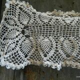French lace cream placemat in cotton