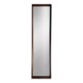 Scandinavian teak mirror — 123 x 32 cm