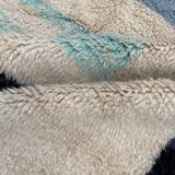 Modern wool berber rug 200x280 cm