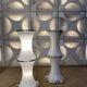 Enrico tronconi - pair of lamps model bamboo
