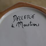 Vase octogonal en porcelaine de moustiers dellerie