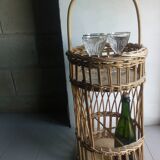 1950 rattan nomadic drink dessert