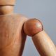 Articulated wooden mannequin