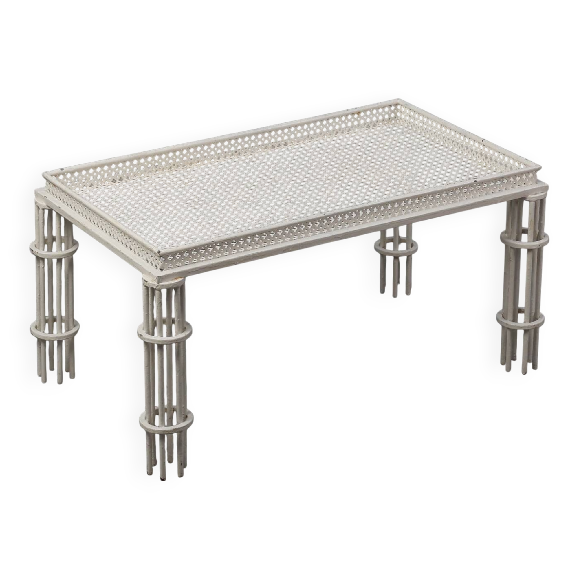 Mid-Century French Coffee Table by Mathieu Matégot, 1960