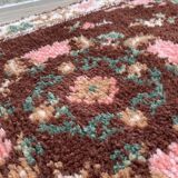 Bohemian pure wool rug from the 70s