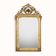 Louis-Philippe mirror from the 19th century with foliage and grape cluster motifs.