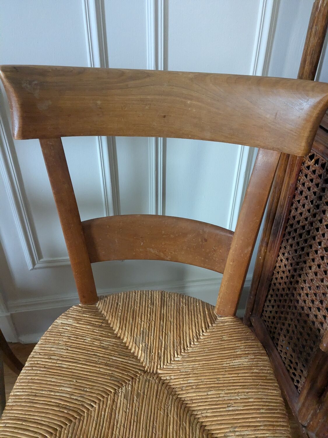 Set of 4 antique chairs