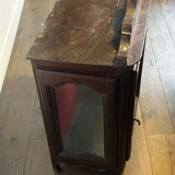 Antique display cabinet in carved wood – Louis XV style – 19th century