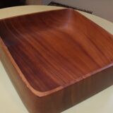 Great deep dish fruit basket empty Pocket Scandinavian vintage teak